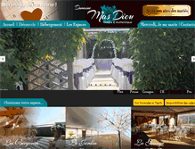 Tablet Screenshot of domainemasdieu.com